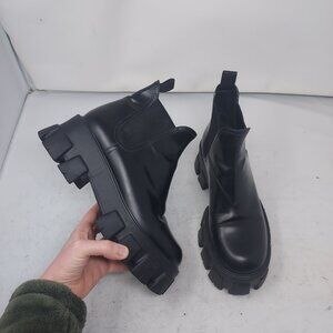 Prada Black Ankle Boots